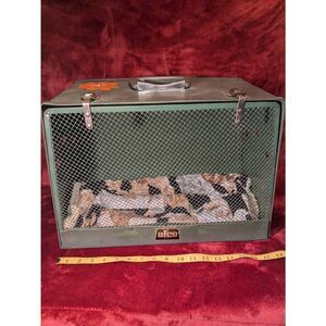 Vintage ALCO small animal travel case.